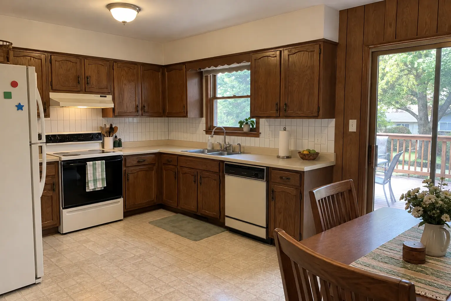 Kitchen Backsplash Installation — after